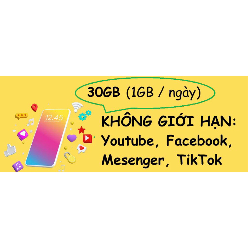 Sim Vinaphone 4G 3 tháng free