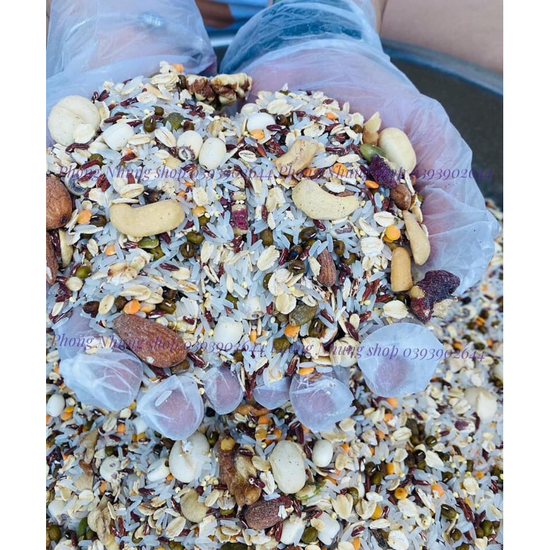 1kg Cháo hạt vỡ giành cho bé biến ăn,chậm tăng cân,cháo gạo vỡ thô cho bé ăn thơm ngon.