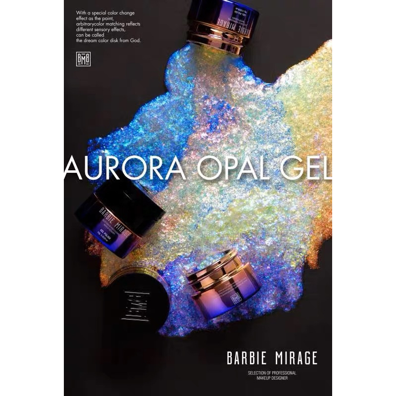 Set Sơn Gel khổng Tước 6 Màu | Bộ Sản Phẩm Sơn Gel Chuyên Nghiệp | Màu Sắc Đa Dạng | BARBIE MIRAGE
