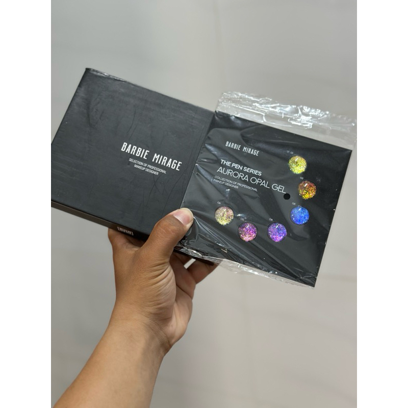 Set Sơn Gel khổng Tước 6 Màu | Bộ Sản Phẩm Sơn Gel Chuyên Nghiệp | Màu Sắc Đa Dạng | BARBIE MIRAGE