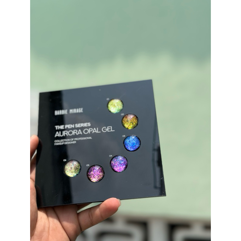 Set Sơn Gel khổng Tước 6 Màu | Bộ Sản Phẩm Sơn Gel Chuyên Nghiệp | Màu Sắc Đa Dạng | BARBIE MIRAGE