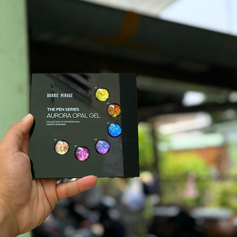 Set Sơn Gel khổng Tước 6 Màu | Bộ Sản Phẩm Sơn Gel Chuyên Nghiệp | Màu Sắc Đa Dạng | BARBIE MIRAGE