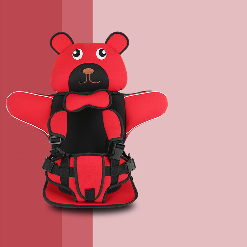 COMBO 15 Chiếc Ghế Ngồi Ô Tô Hình Gấu Cho Bé