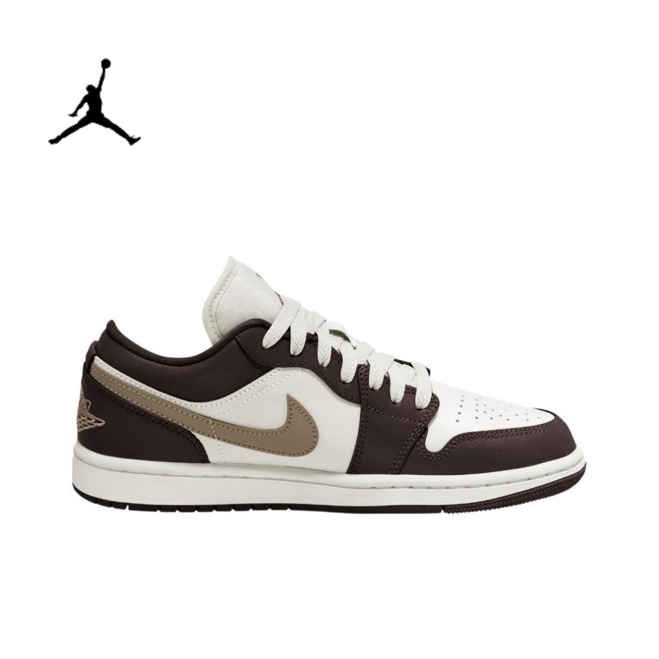 Air Jordan 1 Low AJ1 nâu/cổ thấp/giày bóng rổ/DC0774-200