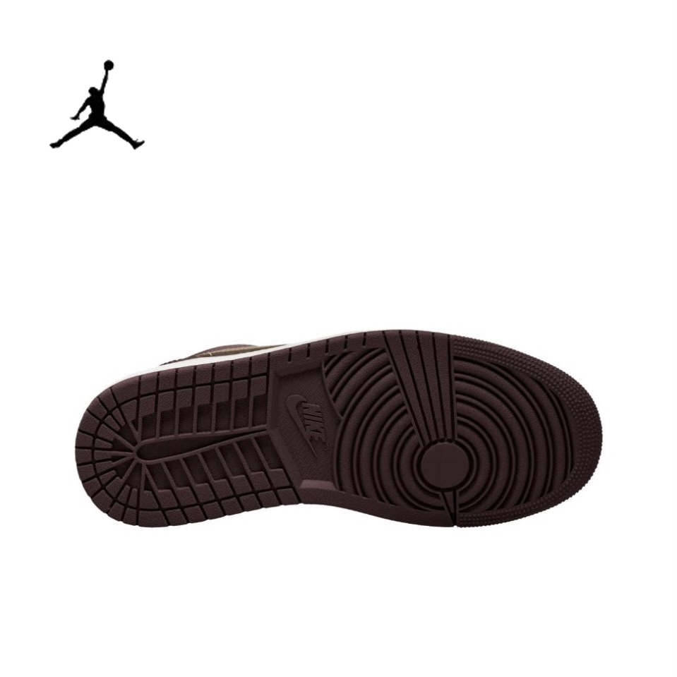 Air Jordan 1 Low AJ1 nâu/cổ thấp/giày bóng rổ/DC0774-200