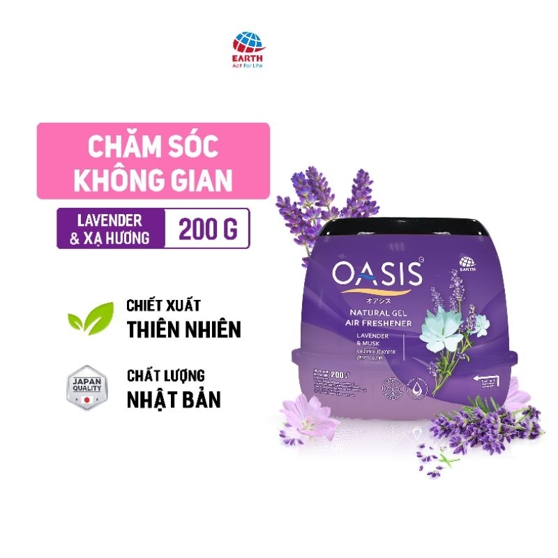 SÁP THƠM OASIC NATUARAL 200G