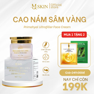 Cao Nám Sâm Vàng MQ SKIN Ban Đêm, Kem Face Dưỡng Da Trắng Sáng Mờ Nám Tàn Nhang Tặng Mặt Nạ 15gr
