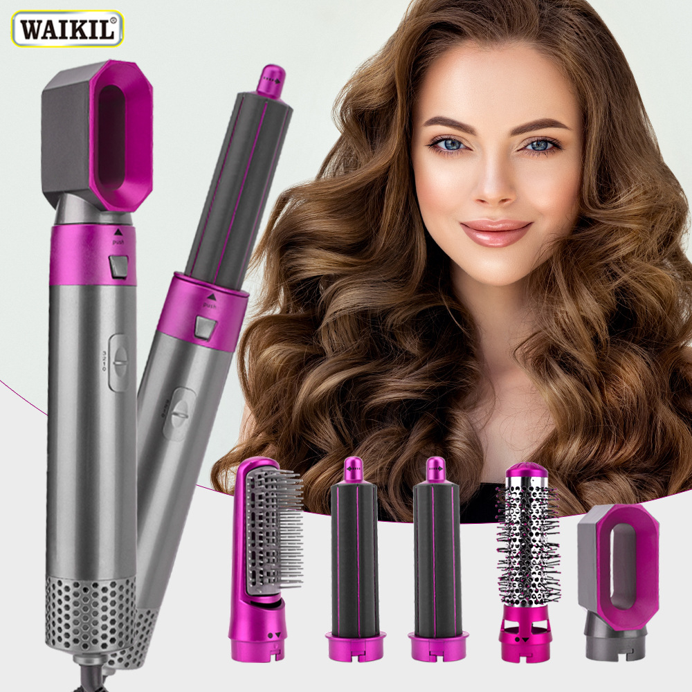 Máy Sấy Tóc 5 in1 Máy Tạo Kiểu Tóc Đa Năng. Uốn Xoăn Phồng Sấy,Làm Thẳng Tóc Tạo Kiểu Cao Cấp