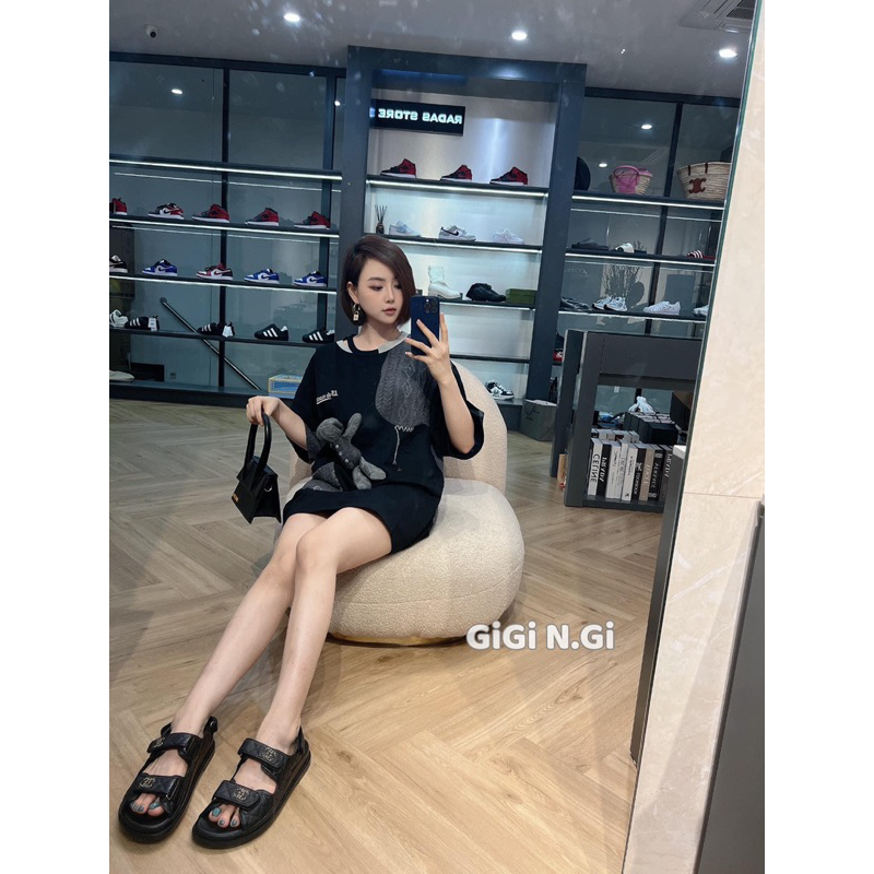 Áo gấu cộc tay 13DE pha len