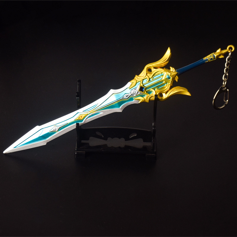 Mô hình Tiếng Gió Trong Rừng Thông dài 22cm bằng Kim Loại Cao Cấp Siêu Đẹp mô hình Genshin Impact trưng bày trang trí