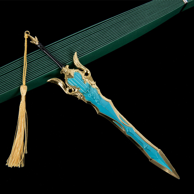 Mô hình Tiếng Gió Trong Rừng Thông dài 22cm bằng Kim Loại Cao Cấp Siêu Đẹp mô hình Genshin Impact trưng bày trang trí