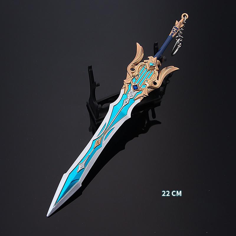 Mô hình Tiếng Gió Trong Rừng Thông dài 22cm bằng Kim Loại Cao Cấp Siêu Đẹp mô hình Genshin Impact trưng bày trang trí