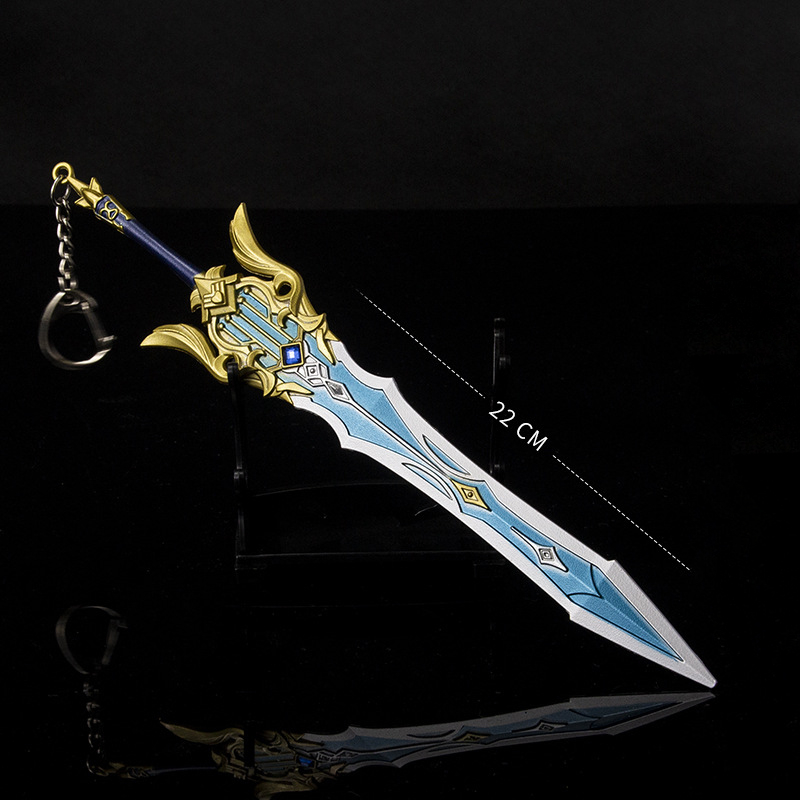 Mô hình Tiếng Gió Trong Rừng Thông dài 22cm bằng Kim Loại Cao Cấp Siêu Đẹp mô hình Genshin Impact trưng bày trang trí