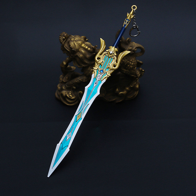 Mô hình Tiếng Gió Trong Rừng Thông dài 22cm bằng Kim Loại Cao Cấp Siêu Đẹp mô hình Genshin Impact trưng bày trang trí