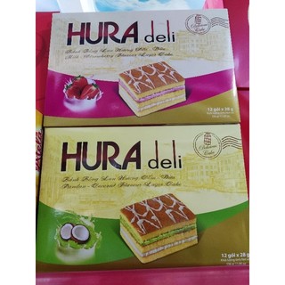 Bánh Hura deli vị cốm, dâu