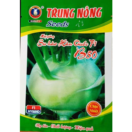 Hạt Giống Su Hào Hàn Quốc F1 B50 Nguyên Gói
