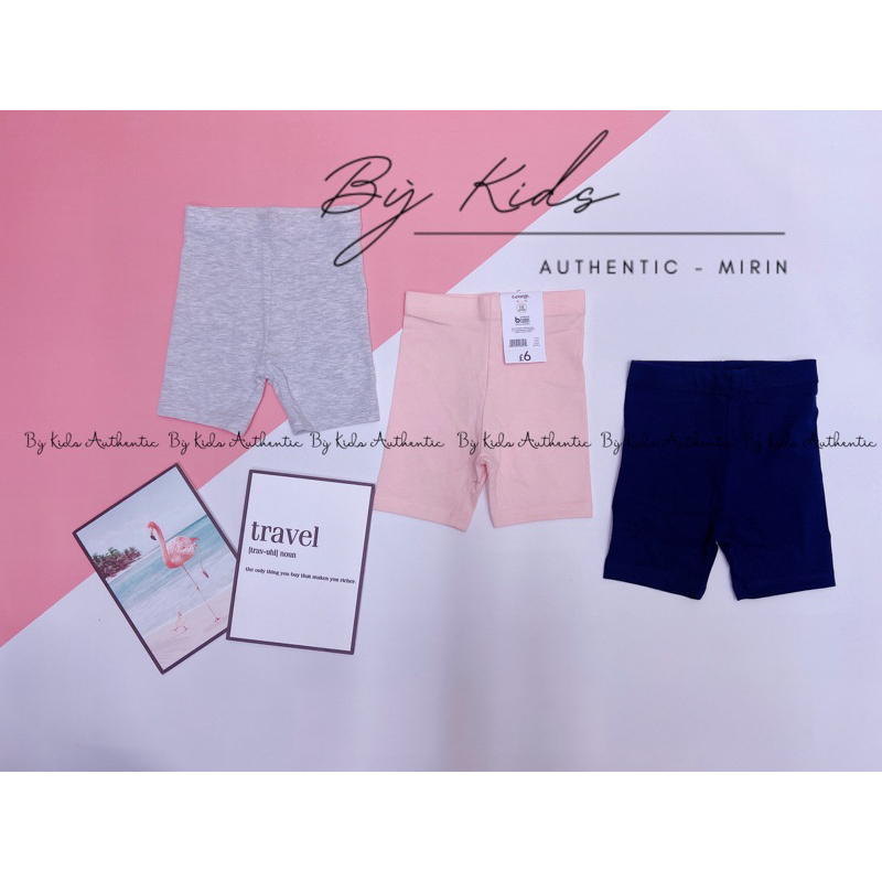 Set Legging đùi George 3 màu cho bé gái
