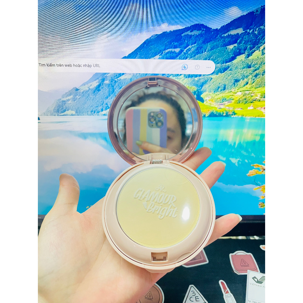 PHẤN GLAMOUR BRIGHT 2IN1 CHỐNG NẮNG SPF30 THÁI LAN