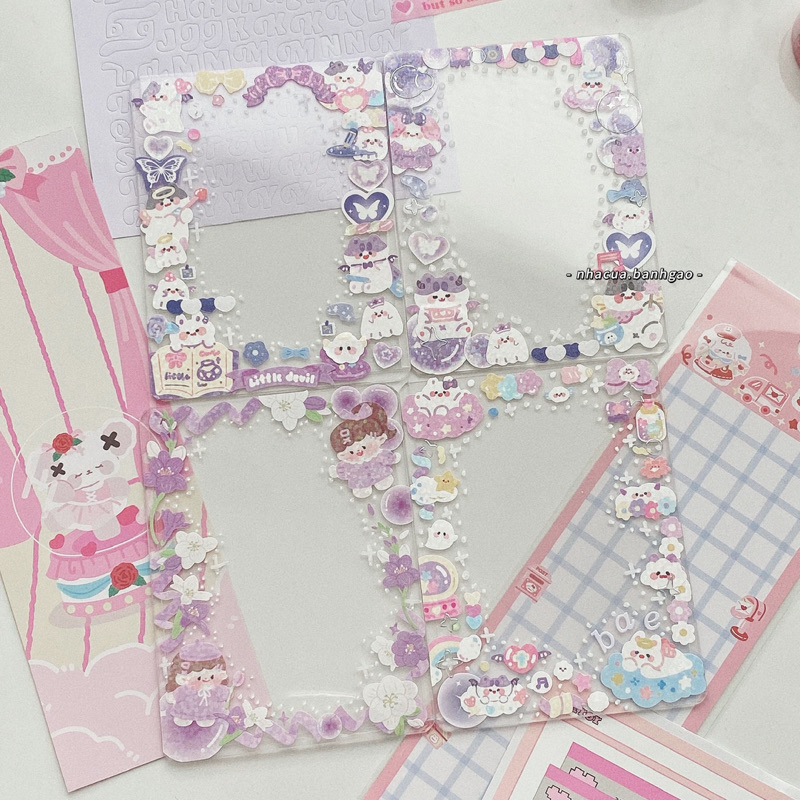 Toploader decor size B8