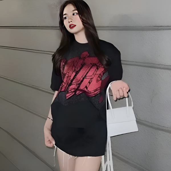 Áo Phông Lv Kim Tuyến In Nhiệt Dành Cho Các Boy Phố  - Áo Thun Nam Nữ Chất Poli  Chất Năm 2023 h49