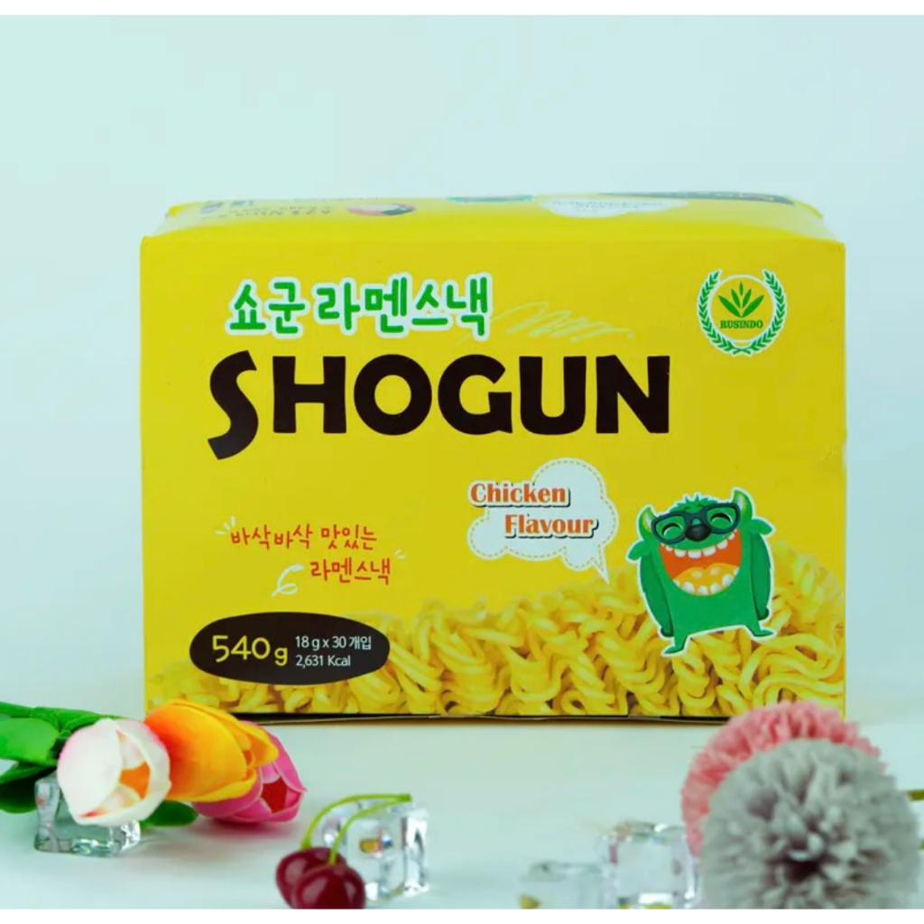 Mỳ ăn liền SHOGUN vị gà cho trẻ em 540g- 1 hộp 30 gói