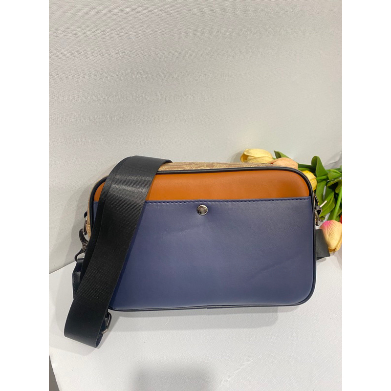 Túi đeo chéo nam nữ unisex dáng hộp Size 25 dây bảng cá tính