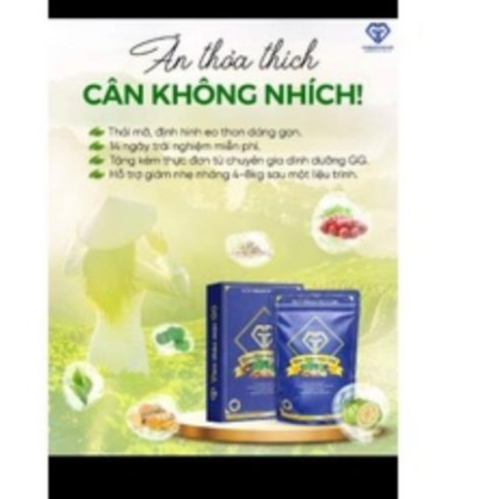Giảm cân gg chính hãng tặng Detox, bất chấp mỡ
