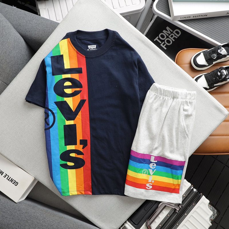 Bộ Thun Cotton Bé Trai Tay Ngắn VNXK