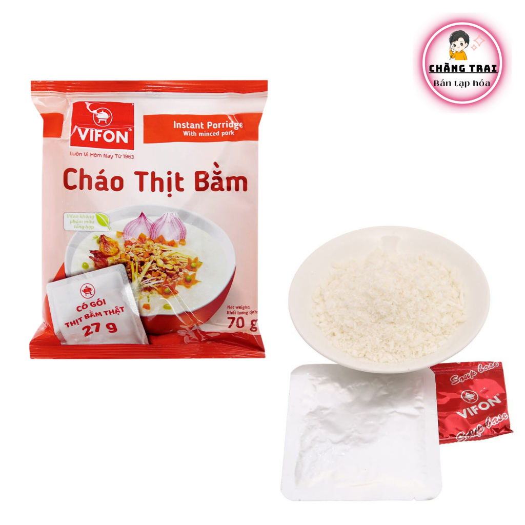 5 gói cháo thịt bằm Vifon gói 70g