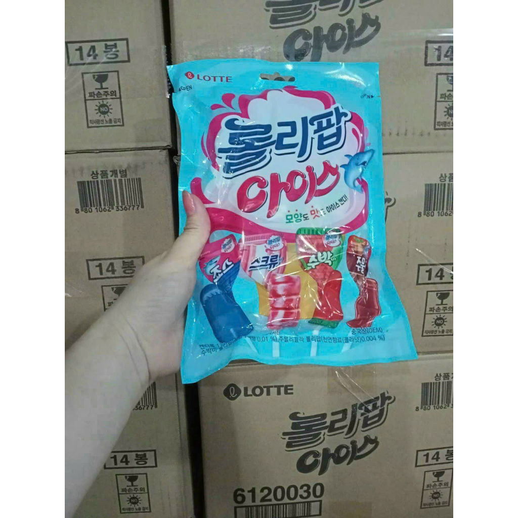 Lẻ 1 Cái Kẹo Mút Lollipop Lotte Hàn Quốc