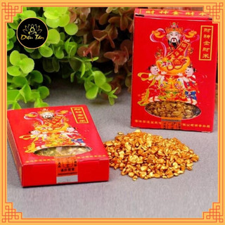 Gạo vàng, đồ thờ cúng ban thần tài