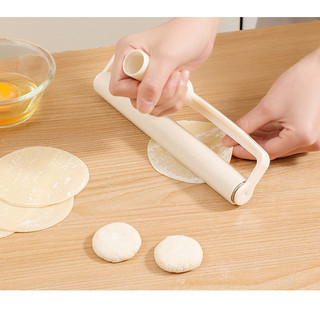 Dụng Cụ Con Lăn Cây Cán Bột Có Cán