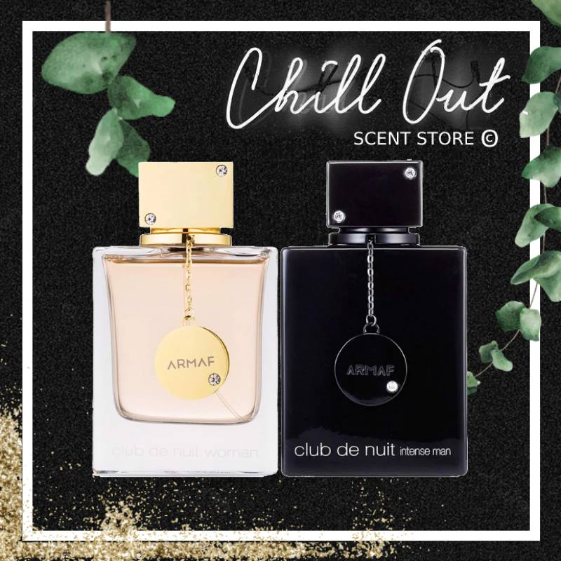| 𝐂𝐇𝐈𝐋𝐋.𝐎𝐔𝐓 | Nước hoa full size full box Club De Nuit Woman& Intense Man105ml 
EDP