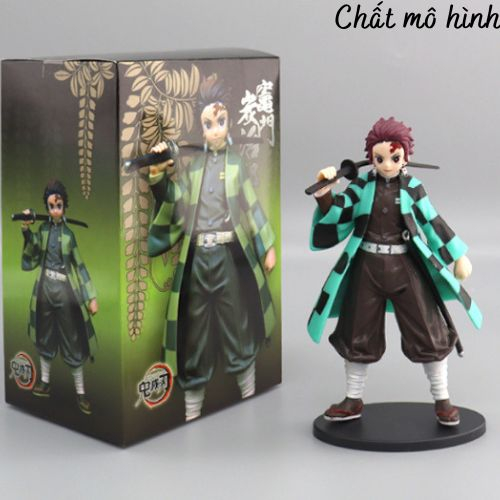 Mô hình Kimetsu No Yaiba figure Tanjirou Nezuko Zenitsu Inosuke Giyuu Shinobu... có hộp, figure thanh gươm diệt quỷ