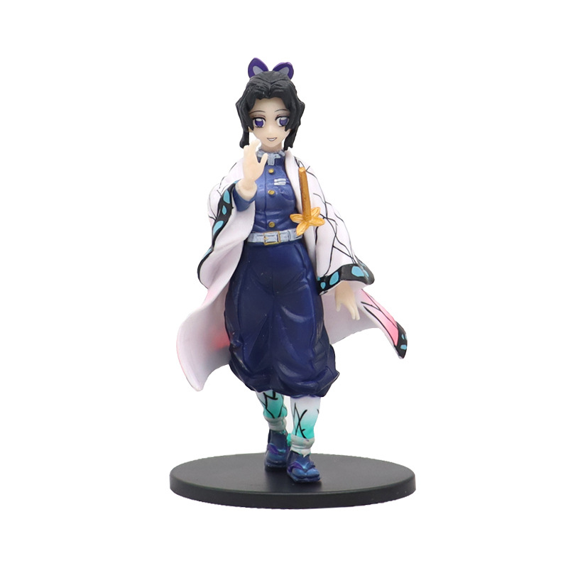 Mô hình Kimetsu No Yaiba figure Tanjirou Nezuko Zenitsu Inosuke Giyuu Shinobu... có hộp, figure thanh gươm diệt quỷ