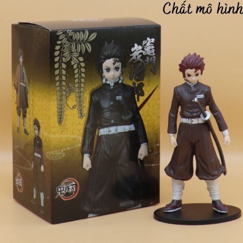 Mô hình Kimetsu No Yaiba figure Tanjirou Nezuko Zenitsu Inosuke Giyuu Shinobu... có hộp, figure thanh gươm diệt quỷ