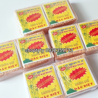 1 Bịch 10 Gói Tăm Xỉa Răng Hương Quế