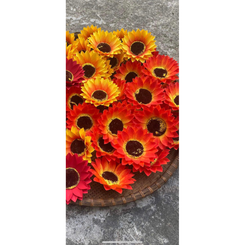 Set làm 10 bông hoa hướng dương
