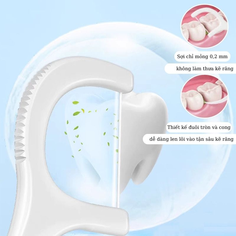 Tăm chỉ nha khoa nhật bản BMBO hộp 50 cái SAODO CNK0036