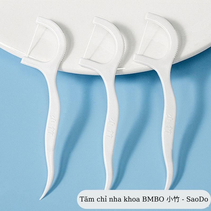 Tăm chỉ nha khoa nhật bản BMBO hộp 50 cái SAODO CNK0036