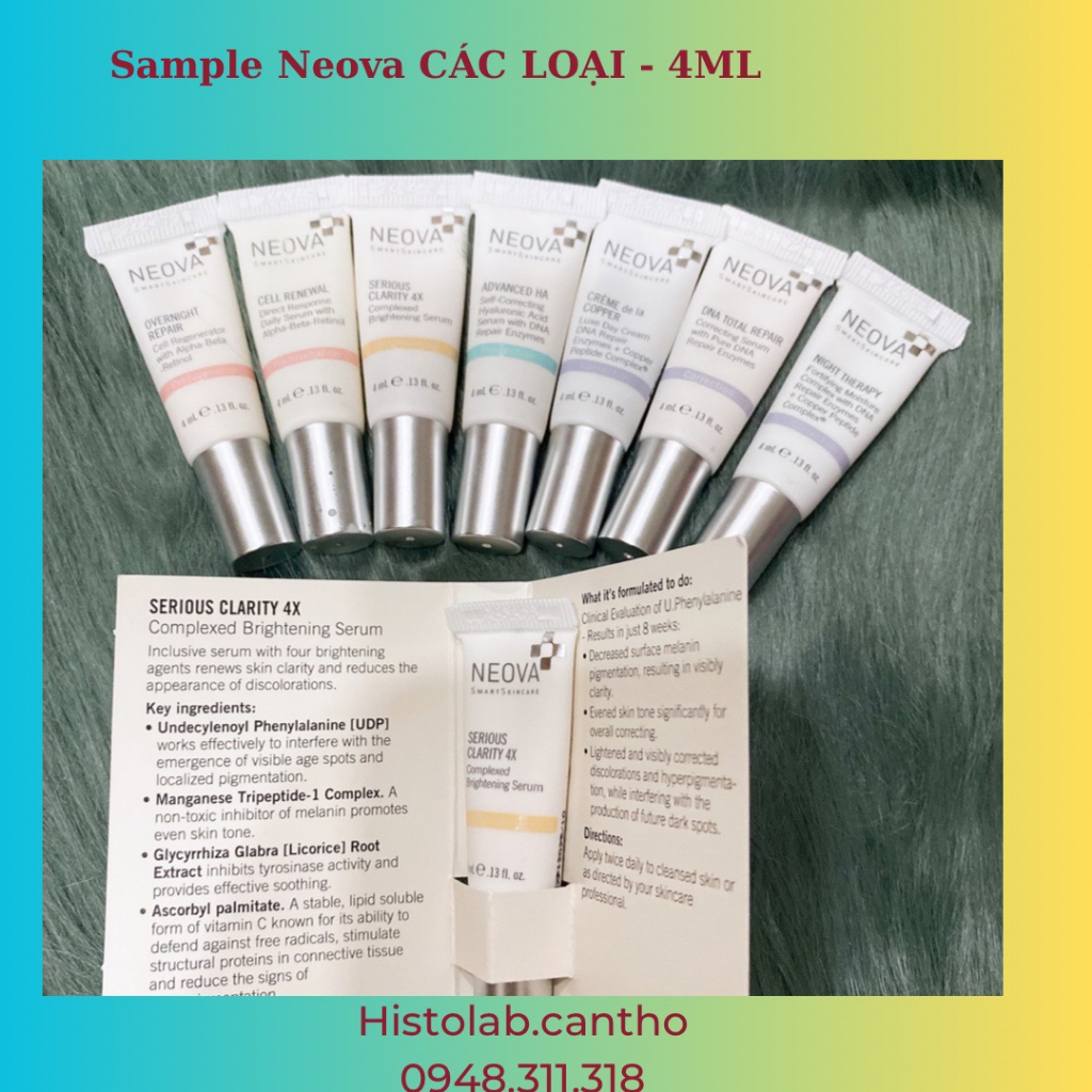 Sample Neova CÁC LOẠI - 4ML