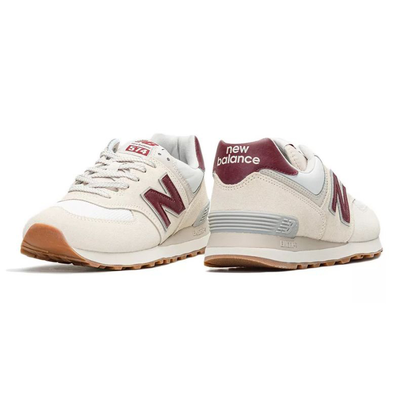 New Balance 574 Tennis Cream Red 'WL574KL2' FREE SHIP