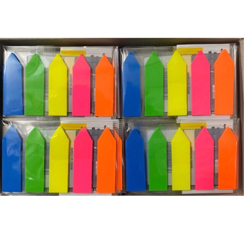 Phân trang nhựa 5 màu - Note trình ký