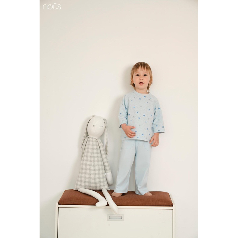 Nous Kid dài tay quần cài cao cấp mát mịn cho bé yêu, bé trai, bé gái