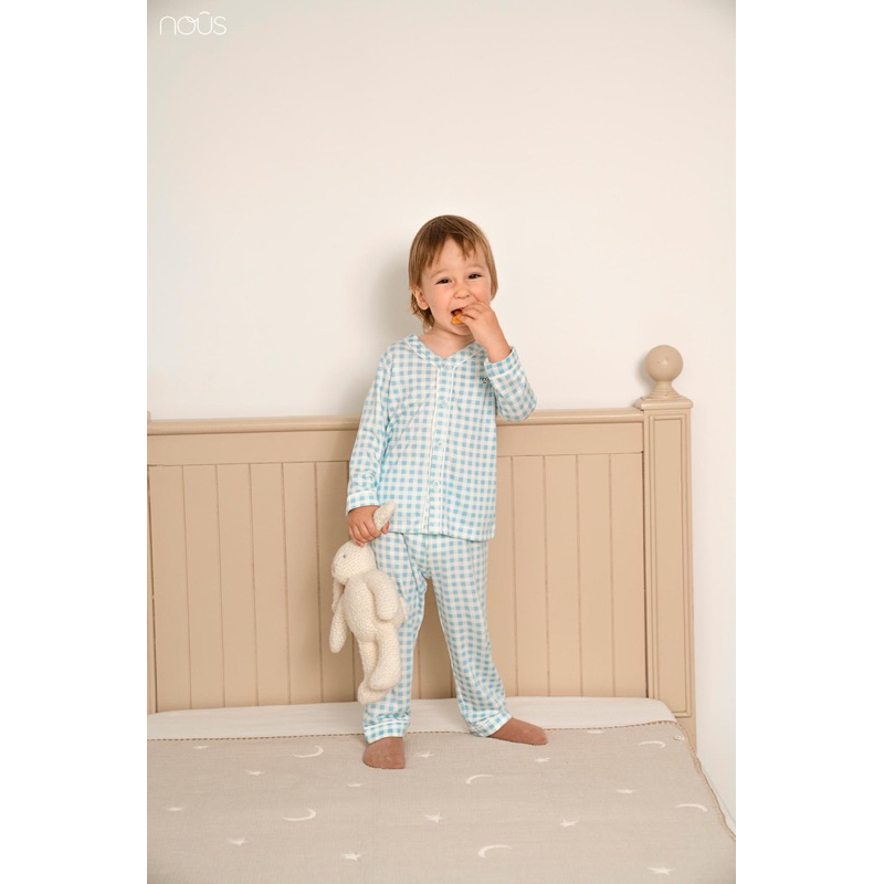 Nous Kid dài tay quần cài cao cấp mát mịn cho bé yêu, bé trai, bé gái