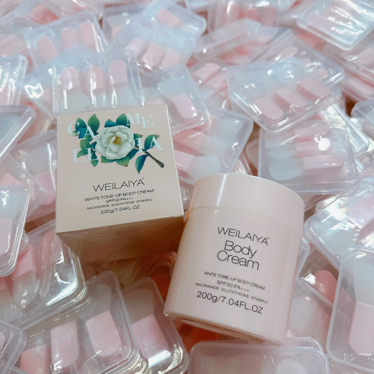 Set Xúc Kem Body Weilaiya - Set 3 cái chất liệu Silicon siêu xịn