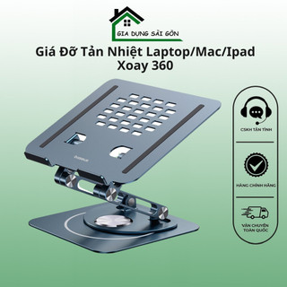 Giá Đỡ Tản Nhiệt Đa Năng Baseus UltraStable Pro Series Xoay 360 Độ Dùng cho Laptop/Macbook