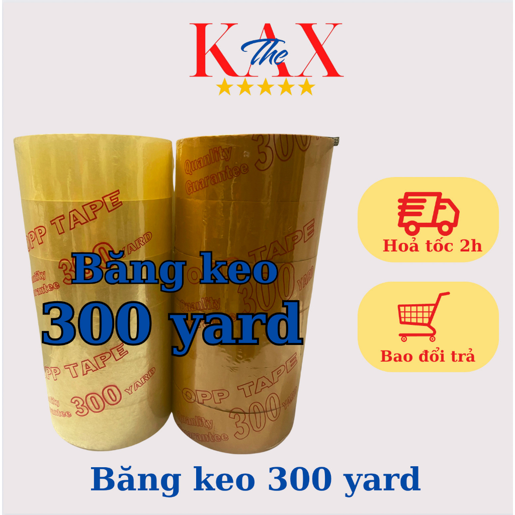 Băng keo trong, Băng dính đục siêu dày, keo dính chắc, dùng tiết kiệm