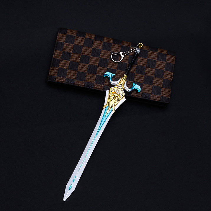 Mô hình Đại Kiếm Tế Lễ Sacrificial Greatsword dài 22cm bằng Kim Loại Cao Cấp Siêu Đẹp mô hình Genshin Impact trưng bày t