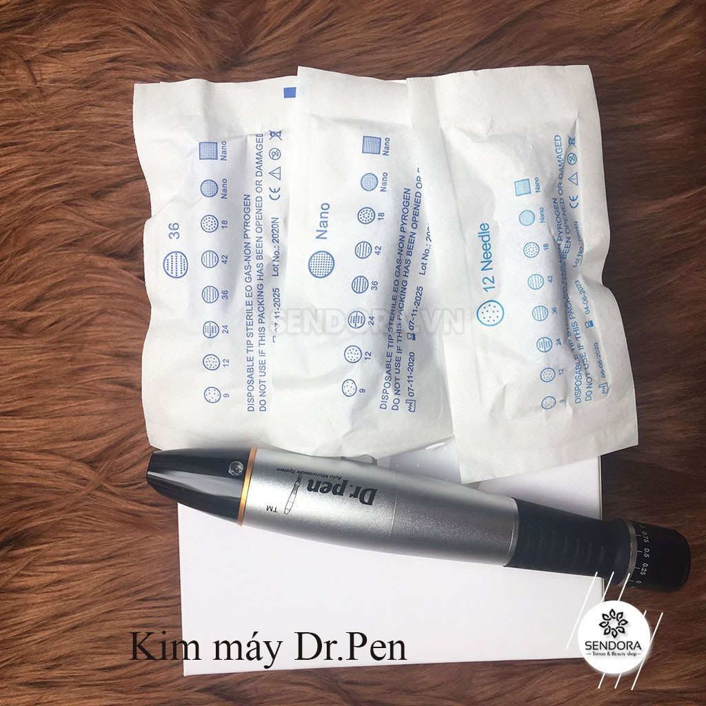 Đầu Kim Máy Drpen - Chính Hãng L1, Nano Kim 12 Kim 36 Cho Máy Phi Kim, Máy Lăn Kim Dr pen.kim, mới nhất 2023.